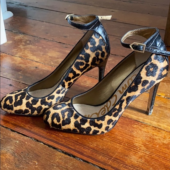 Sam Edelman Leopard Heels - Picture 2 of 5